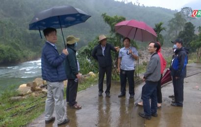 Đoàn công tác TW về PCTT kiểm tra bố trí tái định cư tại huyện Nam Trà My