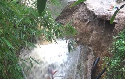 Nhiều địa phương trên địa bàn huyện  Nam Trà My tiếp tục sạt lở đất do mưa lớn