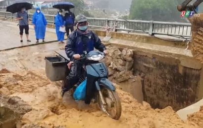 Quảng Nam ứng phó hiểm họa sạt lở núi