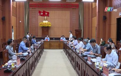 Phó Ban Kinh tế Trung ương Nguyễn Hồng Sơn làm việc với Thường trực Tỉnh ủy Quảng Nam