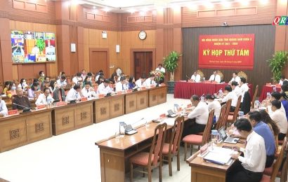 HĐND tỉnh Quảng Nam khóa X, nhiệm kỳ 2021 – 2026 tổ chức kỳ họp thứ tám