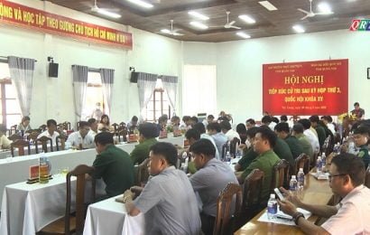 ĐBQH tiếp xúc cử tri huyện Tây Giang, Đông Giang