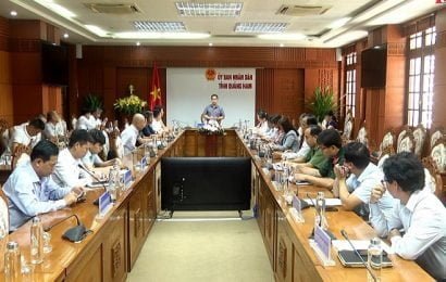 Phó Chủ tịch UBND tỉnh Trần Anh Tuấn làm việc với VTV6