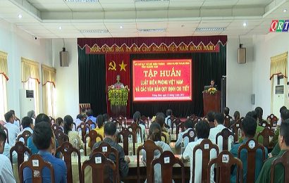 Tập huấn Luật Biên phòng Việt Nam tại huyện Thăng Bình
